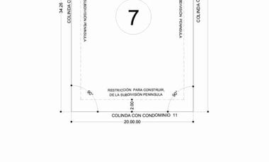 TERRENOS FRENTE AL MAR