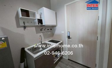 Condominium 26.12 sq.m. Knightsbridge Sky River Ocean near Naval Academy, Sukhumvit Road, Kanchanaphisek Road, Mueang Samut Prakan, Samut Prakan