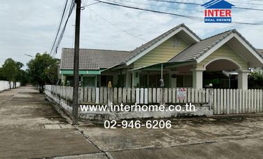 Single-storey detached house, 51.3 sq.w., Phu Pha Lom Village, Nakhon Nayok, near Makro, Suwannason Road, Highway No. 3049, Mueang Nakhon Nayok, Nakho