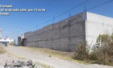 TERRENO EN VENTA, COLONIA SANTA LUCIA, PUEBLA.