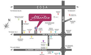 FOR SALE 1BR UNIT 29SQM | THE ATHERTON | PARAÑAQUE CITY