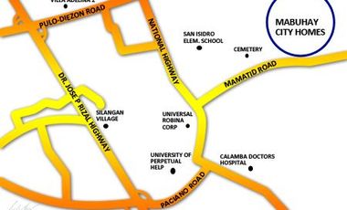 House and lot for sale in  Mabuhay City Homes Phase 1 Mamatid Cabuyao Laguna