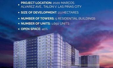 Perfect Investment in Metro Manila Las Piñas Metrotowne Condominiuim