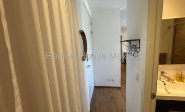 Altos de Juriquilla - RENTA. Departamento amueblado en planta baja, 3 recámaras