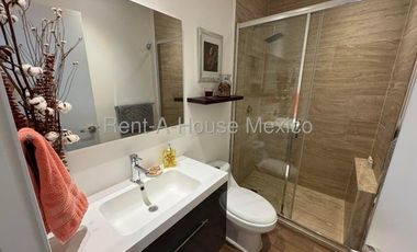 Altos de Juriquilla - RENTA. Departamento amueblado en planta baja, 3 recámaras