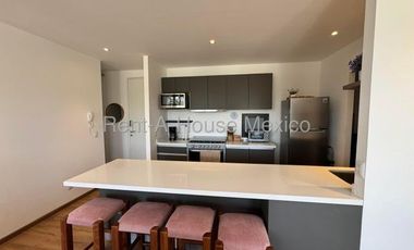 Altos de Juriquilla - RENTA. Departamento amueblado en planta baja, 3 recámaras