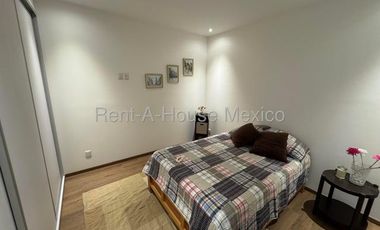 Altos de Juriquilla - RENTA. Departamento amueblado en planta baja, 3 recámaras