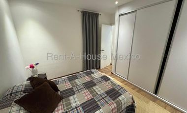 Altos de Juriquilla - RENTA. Departamento amueblado en planta baja, 3 recámaras