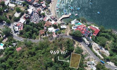 Lote en venta en Boca de Tomatlán, Puerto Vallarta – 969 m² de oportunidad para desarrollo