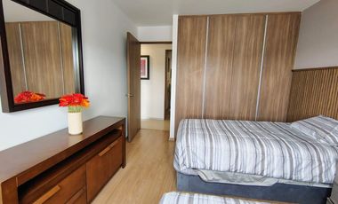 RENTA DEPARTAMENTO AMUEBLADO CON AMPLIA TERRAZA EN HABITAREA TOWERS JURIQUILLA SANTA FE