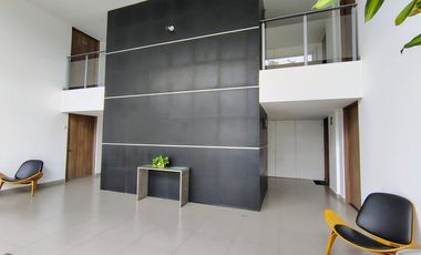 RENTA DEPARTAMENTO AMUEBLADO CON AMPLIA TERRAZA EN HABITAREA TOWERS JURIQUILLA SANTA FE