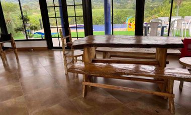 Se alquila hermosa casa finca, para  fines de semana o por mes capacidad hasta 20 personas