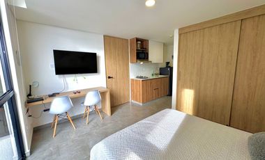 APARTAESTUDIO AMOBLADO EN ARRIENDO - EXCELENTE UBICACION