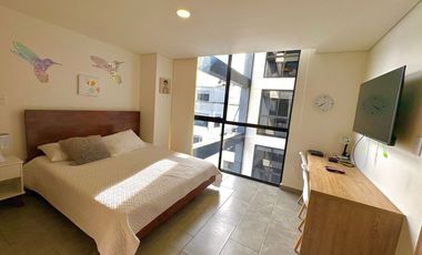 APARTAESTUDIO AMOBLADO EN ARRIENDO - EXCELENTE UBICACION