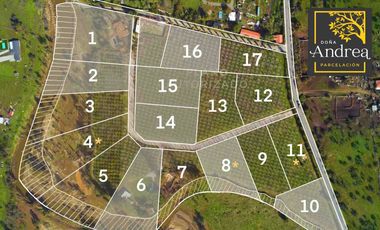 Parcela con Rol propio, luz y agua