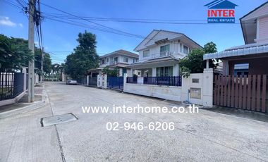 2-storey detached house, 51.3 sq.w., Chaipruk Village, Bangna 2, Soi ABAC, Bangna-Trad Road, Bang Bo, Samut Prakan