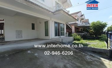 2-storey detached house, 51.3 sq.w., Chaipruk Village, Bangna 2, Soi ABAC, Bangna-Trad Road, Bang Bo, Samut Prakan
