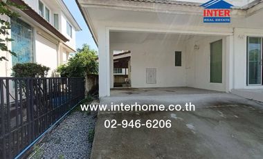 2-storey detached house, 51.3 sq.w., Chaipruk Village, Bangna 2, Soi ABAC, Bangna-Trad Road, Bang Bo, Samut Prakan