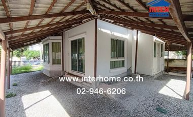 2-storey detached house, 51.3 sq.w., Chaipruk Village, Bangna 2, Soi ABAC, Bangna-Trad Road, Bang Bo, Samut Prakan