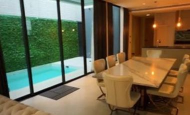 For Sale 3-storey Pool Villa, size 75.4 square wah, Rama 9 - Krungthep Kreetha