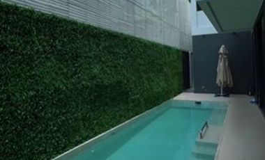 For Sale 3-storey Pool Villa, size 75.4 square wah, Rama 9 - Krungthep Kreetha