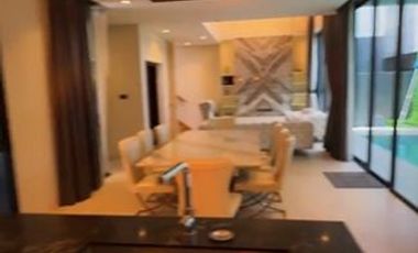 For Sale 3-storey Pool Villa, size 75.4 square wah, Rama 9 - Krungthep Kreetha