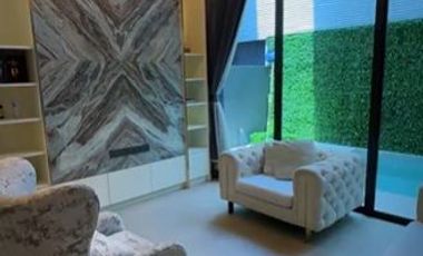 For Sale 3-storey Pool Villa, size 75.4 square wah, Rama 9 - Krungthep Kreetha