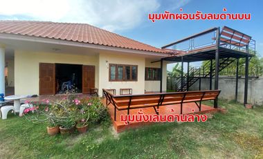 Single house for rent, 137 sq wha ,3 bedrooms, 2 bathrooms , near Asia Industrial Estate and Robinson Department Store, 4 km, Ban Chang, Rayong (Fully