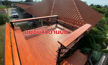 Single house for rent, 137 sq wha ,3 bedrooms, 2 bathrooms , near Asia Industrial Estate and Robinson Department Store, 4 km, Ban Chang, Rayong (Fully