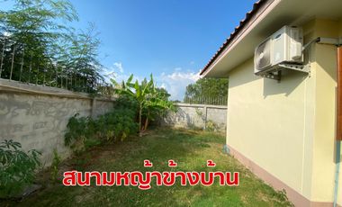 Single house for rent, 137 sq wha ,3 bedrooms, 2 bathrooms , near Asia Industrial Estate and Robinson Department Store, 4 km, Ban Chang, Rayong (Fully