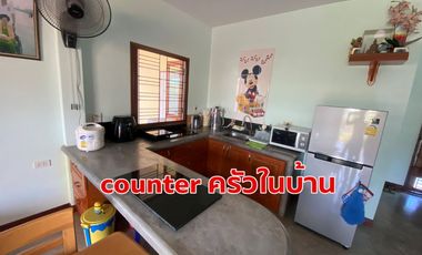 Single house for rent, 137 sq wha ,3 bedrooms, 2 bathrooms , near Asia Industrial Estate and Robinson Department Store, 4 km, Ban Chang, Rayong (Fully