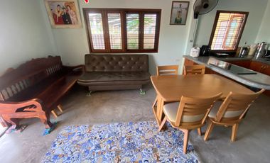 Single house for rent, 137 sq wha ,3 bedrooms, 2 bathrooms , near Asia Industrial Estate and Robinson Department Store, 4 km, Ban Chang, Rayong (Fully