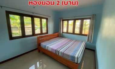 Single house for rent, 137 sq wha ,3 bedrooms, 2 bathrooms , near Asia Industrial Estate and Robinson Department Store, 4 km, Ban Chang, Rayong (Fully