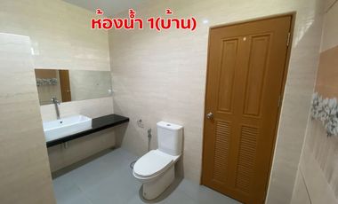 Single house for rent, 137 sq wha ,3 bedrooms, 2 bathrooms , near Asia Industrial Estate and Robinson Department Store, 4 km, Ban Chang, Rayong (Fully