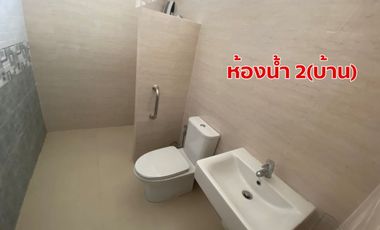 Single house for rent, 137 sq wha ,3 bedrooms, 2 bathrooms , near Asia Industrial Estate and Robinson Department Store, 4 km, Ban Chang, Rayong (Fully