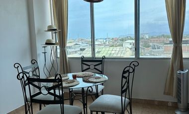 VENDO DEPARTAMENTO DE 3 HABITACIONES EN EDIFICIO EN LA PLAYA - CRUCCRUCITA LA BELLA DE PORTOVIEJO