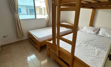 VENDO DEPARTAMENTO DE 3 HABITACIONES EN EDIFICIO EN LA PLAYA - CRUCCRUCITA LA BELLA DE PORTOVIEJO