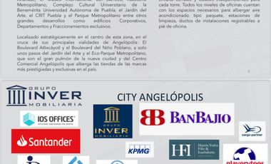 OFICINAS, PISO 3 CITY ANGELÓPOLIS, BOULEVARD ATLIXCO, LA VISTA. PUEBLA, OFICINAS CORPORATIVAS