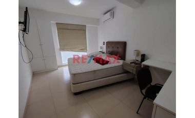 Alquilo Minidepartamento Amoblado En Miraflores Country Club En 3Er Piso//ID: 1144659