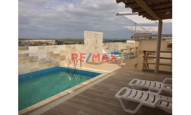 Alquilo Minidepartamento Amoblado En Miraflores Country Club En 3Er Piso//ID: 1144659