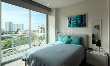 Departamento en Renta, Riva, Puerto Cancún