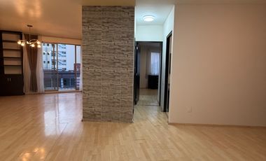 EXCLUSIVO DEPARTAMENTO A UNA CALLE DE REFORMA Y TORRE BBVA