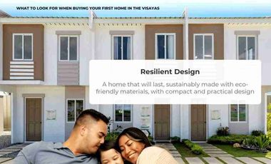 Affordable Preselling 2-Storey House thru Pag-ibig and Bank Financing