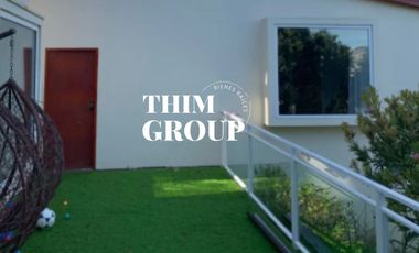 SE ARRIENDA CASA EN AMPLIO Y VERDE TERRENO EN LOS ALMENDROS