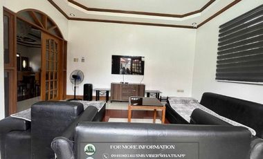 Three (3) Bedrooms Fully Furnished Bungalow House for RENT, Located in Angeles City, Pampanga