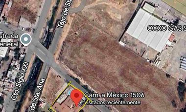 Finca en Venta entre Mayorazgo y Tajo de Santa Ana Fracc Campestre Santa Gertrudis
