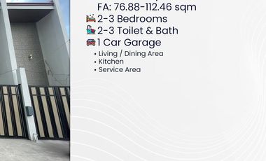 For Sale Brand New Townhouse in Maligaya Park Subdivision, North Caloocan