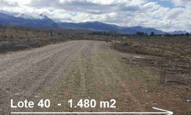 Lote N°40 Barrancas de Dina Huapi OPORTUNIDAD  !!