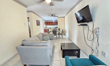 RENTO DEPARTAMENTO AMUEBLADO A 1 CUADRA DEL MAR