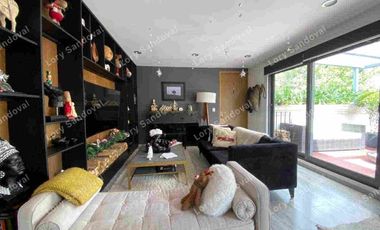 HERMOSO PENTHOUSE CON GRAN TERRAZA EN RENTA POLANCO